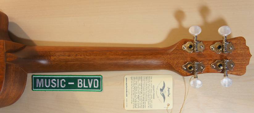 Luna Guitars Tattoo Concert Ukulele w/ Preamp