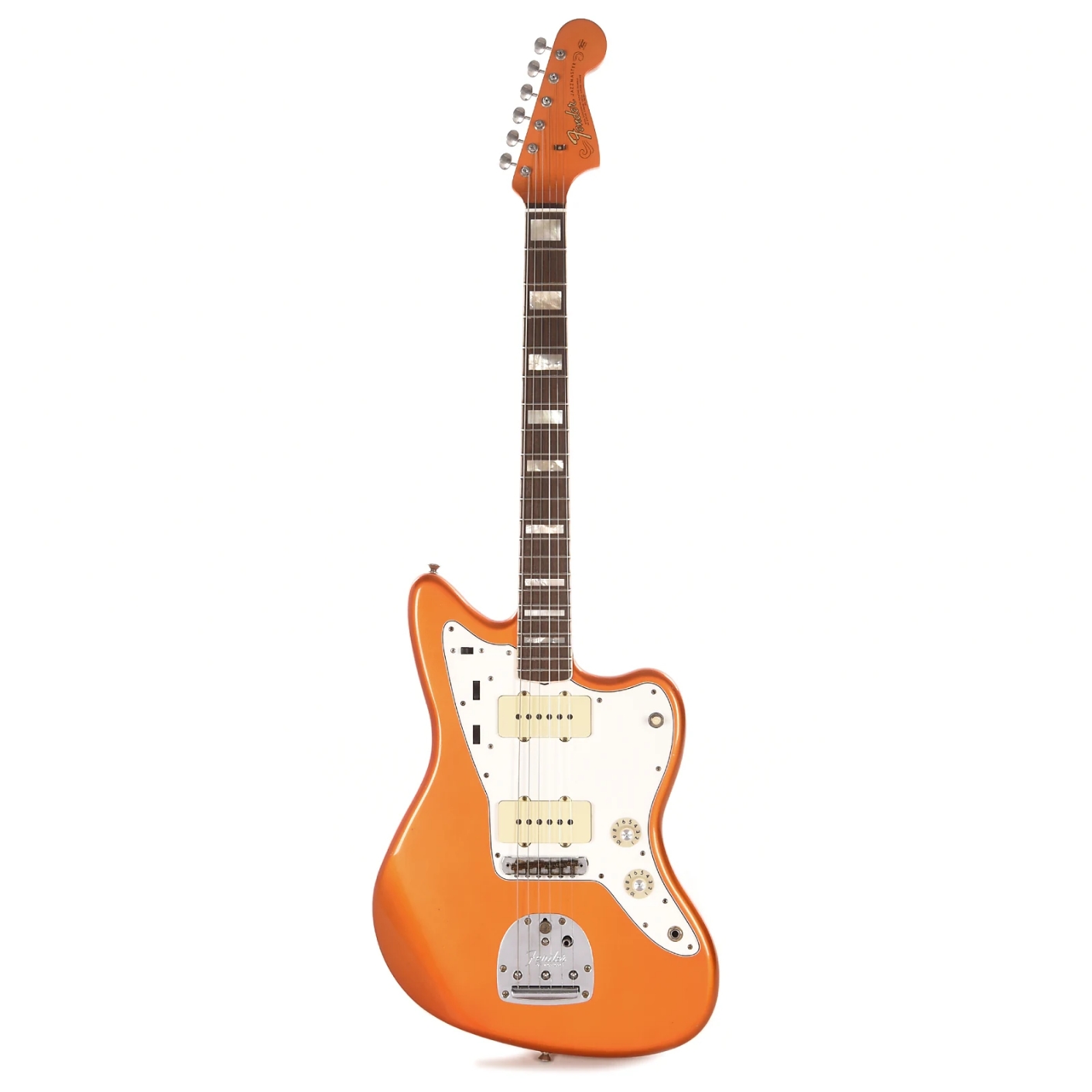 Fender Custom Shop 1966 Jazzmaster Chicago Special Journeyman Relic Super Faded Candy Tangerine w/Painted Headcap