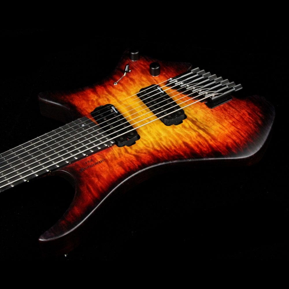 Strandberg Made to Measure Boden 8-String Electric Guitar 2018 NAMM Display - 3-Tone Sunburst