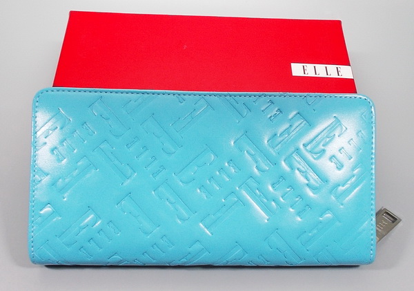 กระเป๋าสตางค์ ELLE ฟ้า ใหม่ แท้