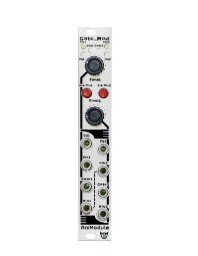 Animodule Gate_Mod Dual VC Gate Mod Trig Delay