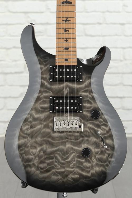 PRS SE Custom 24 Limited Edition - Charcoal Burst with Roasted Maple Neck