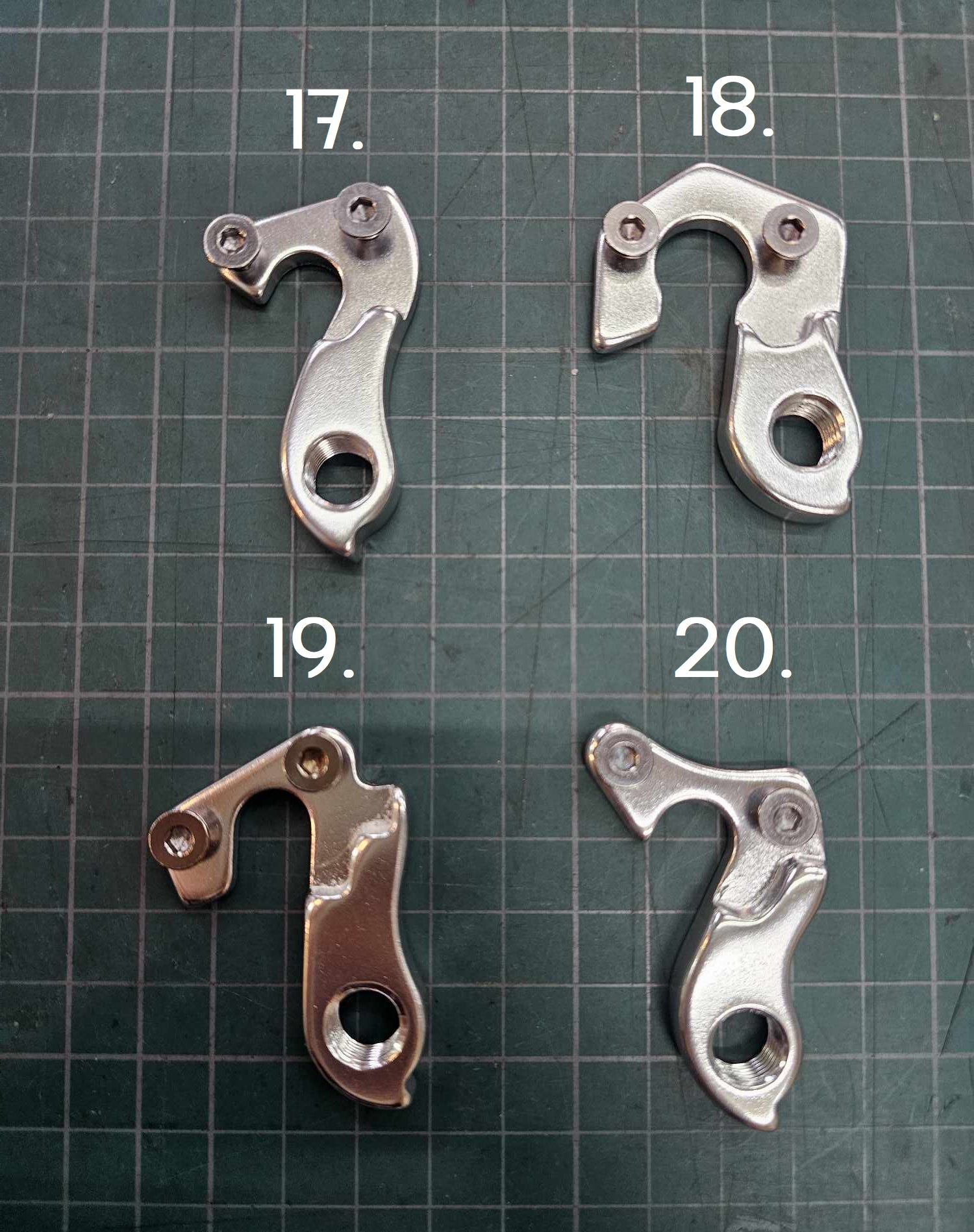 ดรอปเอ้าท์ dropout หูยึดตีนผีจักรยาน มี 34 แบบ