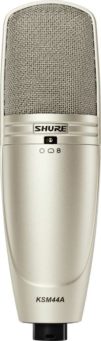 Shure KSM44A Multipattern Condenser Mic CRYSTAL