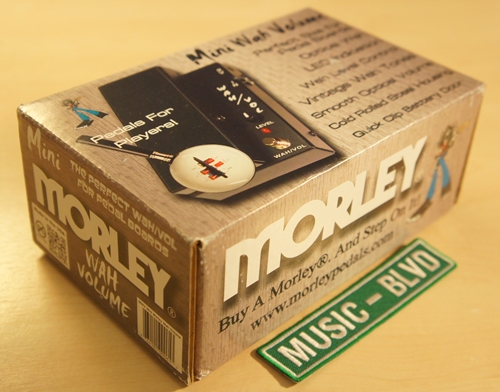 Morley MWV Mini Wah Volume Guitar Effects Pedal