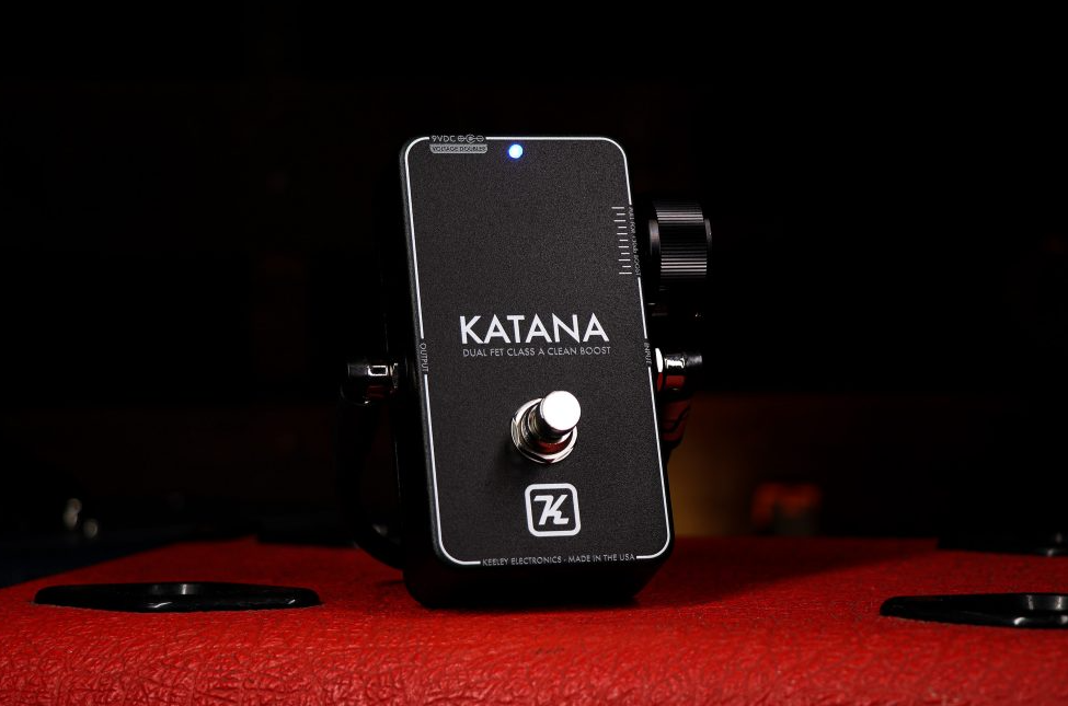 Keeley Katana Clean Boost – Black (Limited Time)