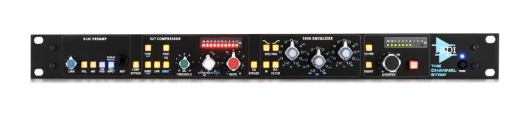 API The Channel Strip Microphone Preamp, EQ & Compressor