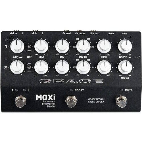 Grace Design MOXi Two-Channel Instrument Preamp & Blender