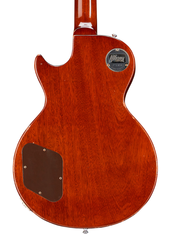 Gibson Custom Murphy Lab 1957 Les Paul Goldtop Darkback Reissue Light Aged Electric Guitar Double Gold