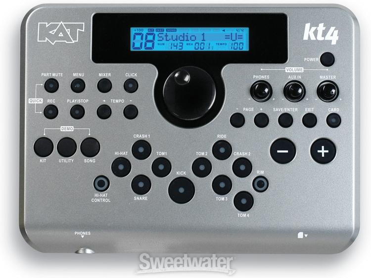 KAT Percussion KT4 high performance digital drum set