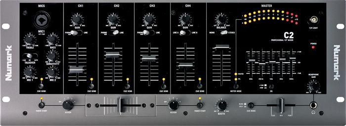 Numark C2 DJ Mixer