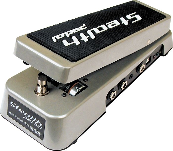 IK Multimedia StealthPedal Audio Interface/Controller + AmpliTube 2 Guitar Amp and Effects Modeling Plug-In