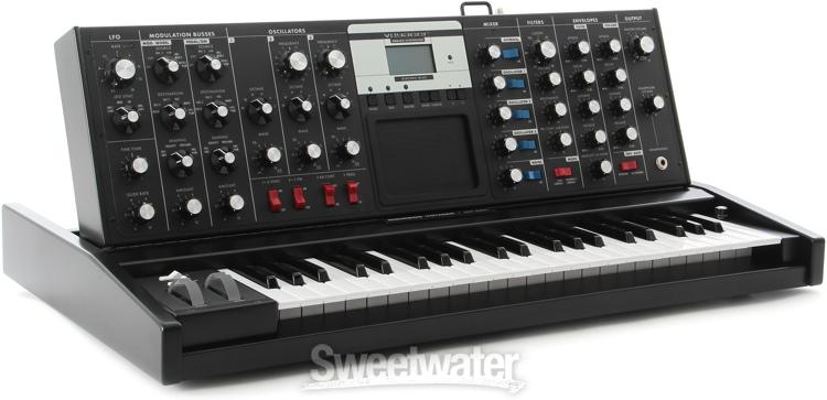 Moog Minimoog Voyager Electric Blue Analog Synthesizer