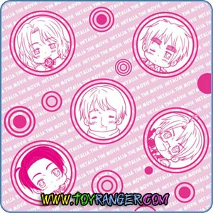 ผ้าขนหนู Axis Power Hetalia ชมพู (แท้)