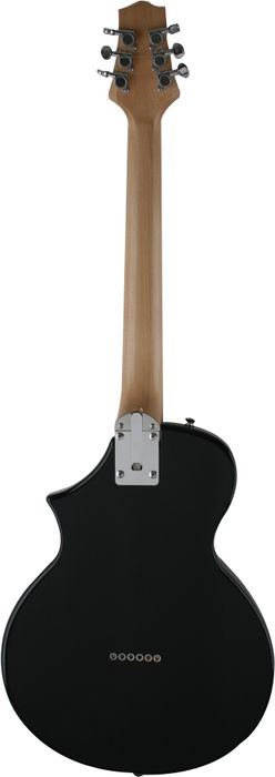 Voyage-Air Guitar TransAxe Telair VET-1 Electric Guitar with Rosewood Fingerboard Black
