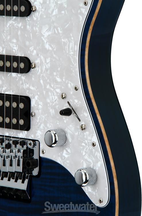 Schecter USA Sunset Custom - Black Ocean