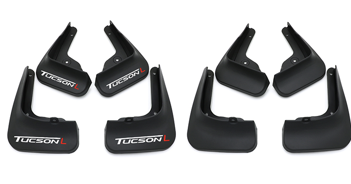 Hyundai CRETA ฮุนได เครต้า บังโคลน ยางกันโคลน ไม่ต้องเจาะตัวรถ เช็คทำความได้