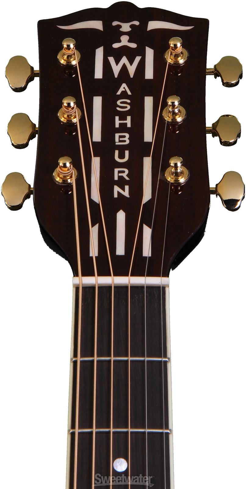 Washburn WSD5240SCEK Warren Haynes Grand Auditorium Acoustic-Electric with Cutaway - Natural