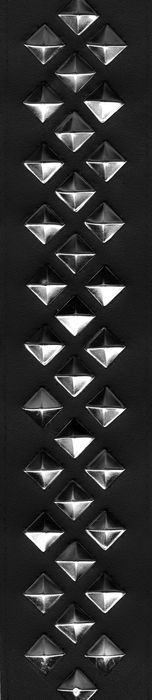 Planet Waves Leather Guitar Strap with Diamond Studs