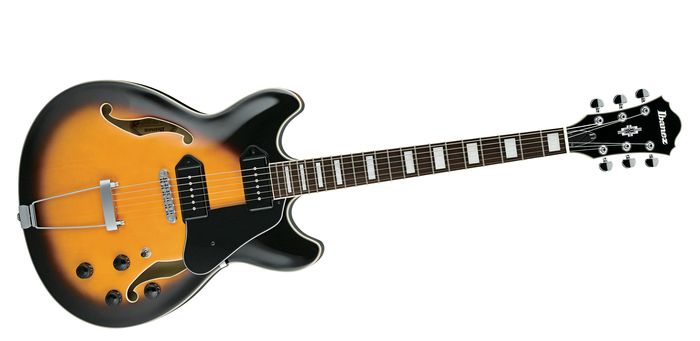 Ibanez Artcore ASR70 Hollowbody Electric Guitar Vintage Burst