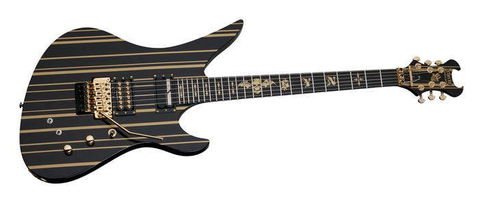 Schecter Guitar Research Synyster Gates Cst-S Electric Guitar Black/ Gold
