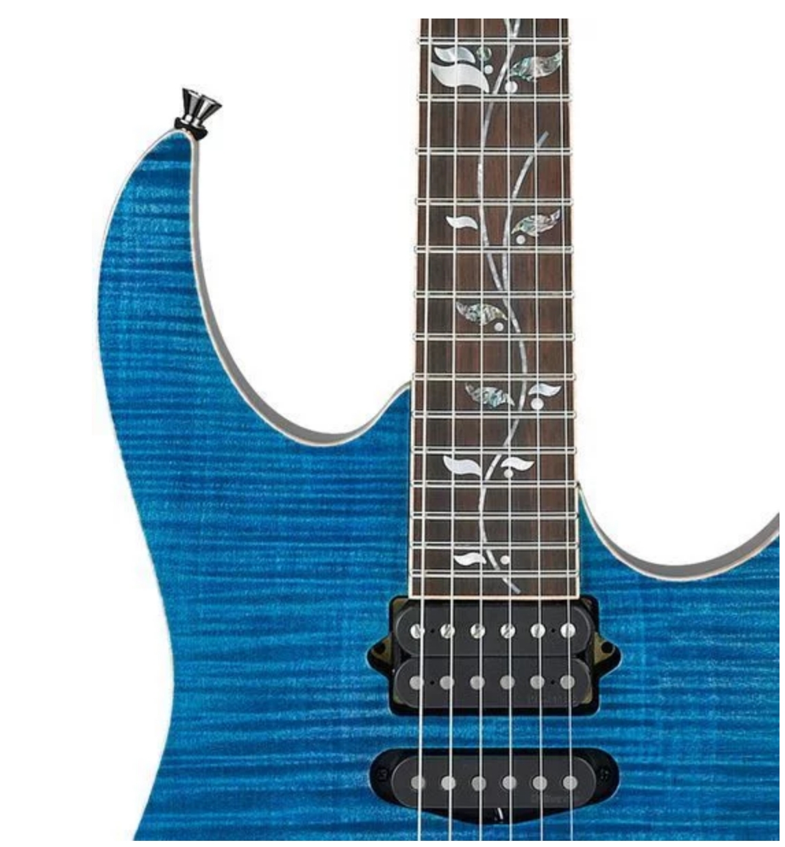 Ibanez J Custom RG8570Z Electric Guitar - Royal Blue Sapphire - Sweetwater Exclusive