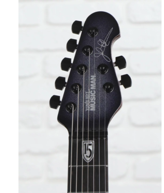 Ernie Ball Music Man JP15 7 Electric Guitar - Eclipse Sparkle, Sweetwater Exclusive