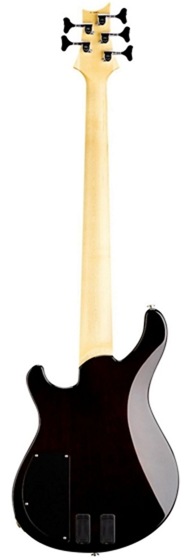 PRS Grainger Quilt Top 5 String Electric Bass Guitar with Maple Fretboard Black Gold Burst