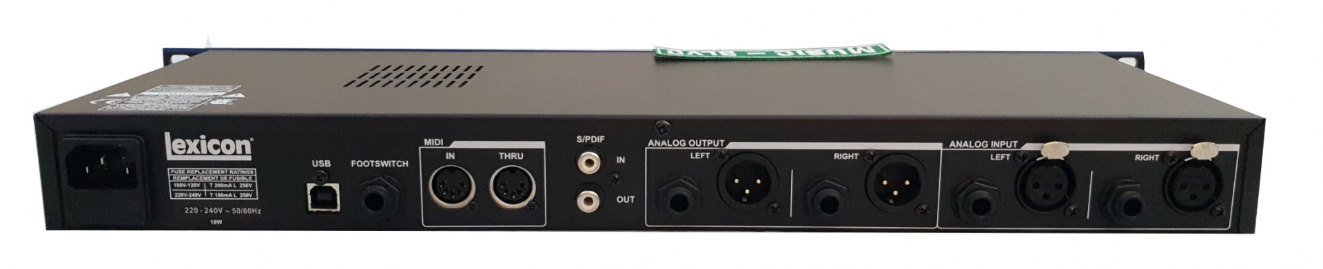 Lexicon MX300 Stereo Reverb Effects Processor with USB