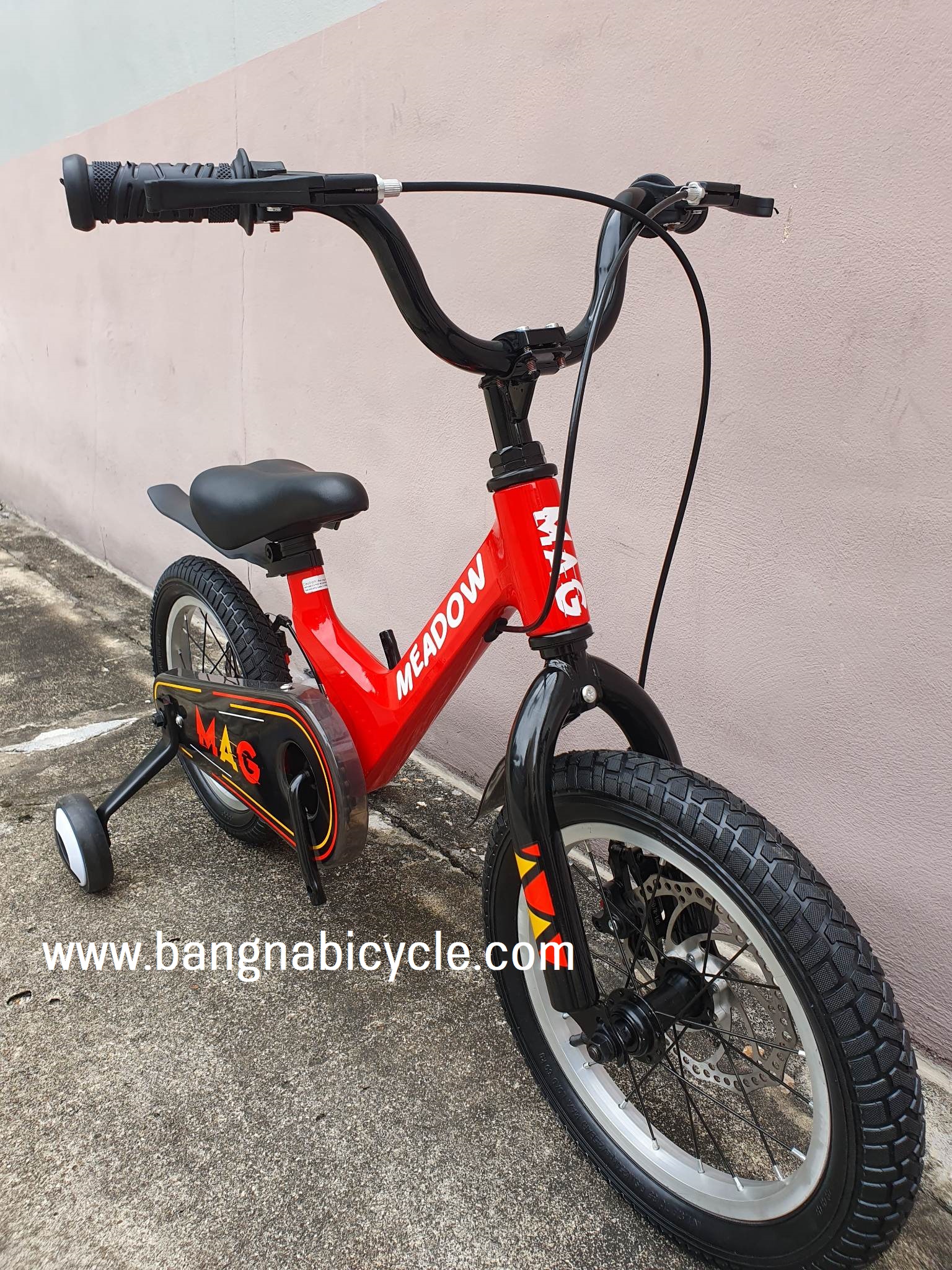 [หมด]รถจักรยานเด็กอลูมิเนียม Meadow MAG 14 และ 16 นิ้ว
