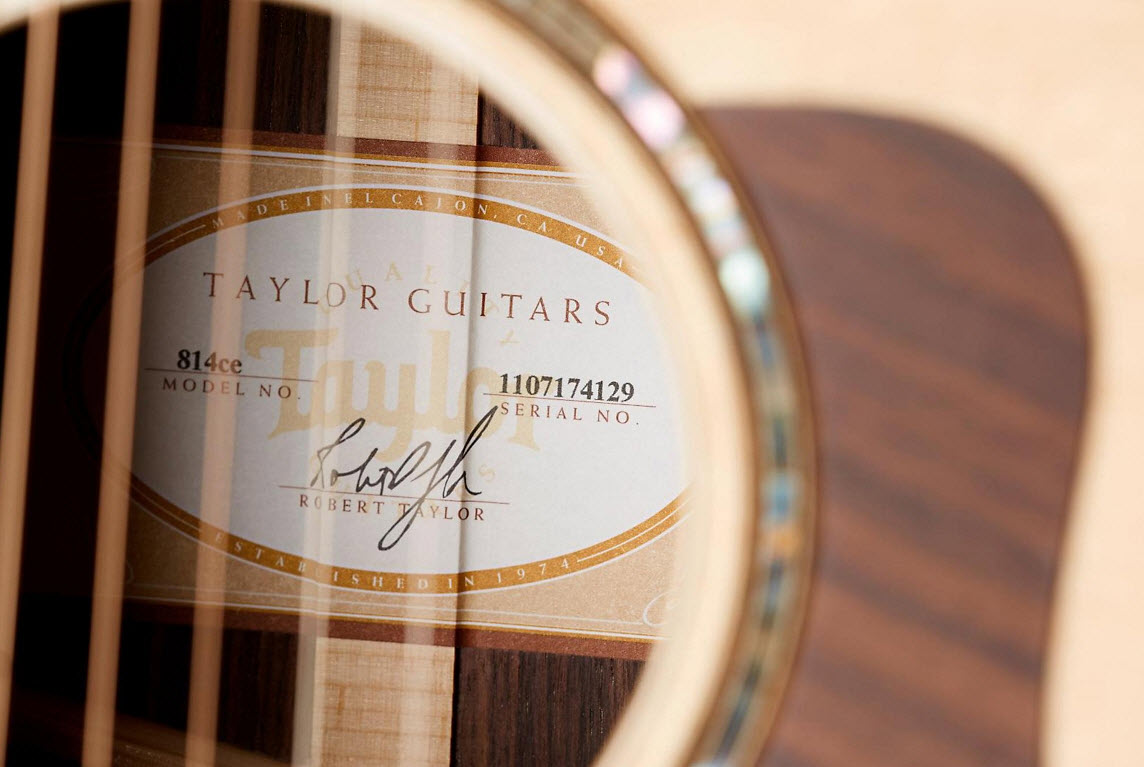 Taylor 814ce Grand Auditorium Cutaway ES2 Acoustic Electric Guitar Natural