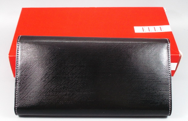 กระเป๋าสตางค์ ELLE ดำ ใหม่ แท้