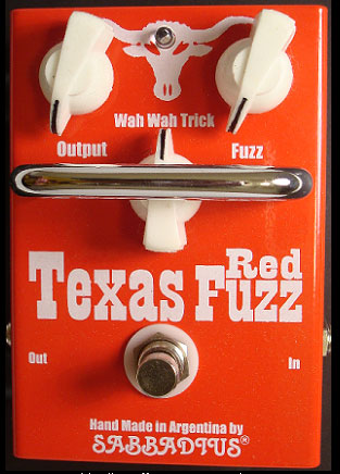 Sabbadius Effects Texas Red Fuzz