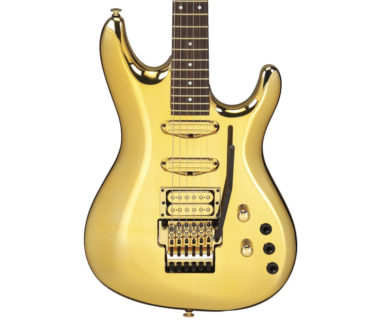 Ibanez Joe Satriani Signature JS2GD Electric Guitar - Gold Boy