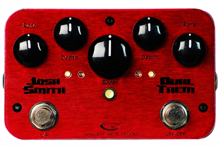 Rockett Pedals Josh Smith Dual Trem Tremolo V2 Pedal