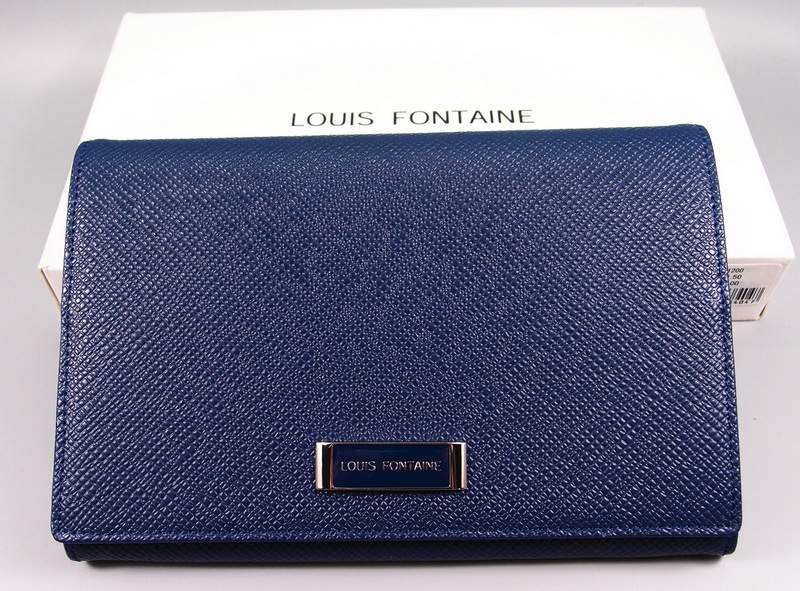 กระเป๋าสตางค์ LOUIS FONTAINE กรม ใหม่ แท้