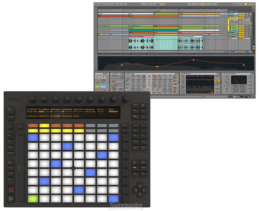 Ableton Push with Live 9 Suite