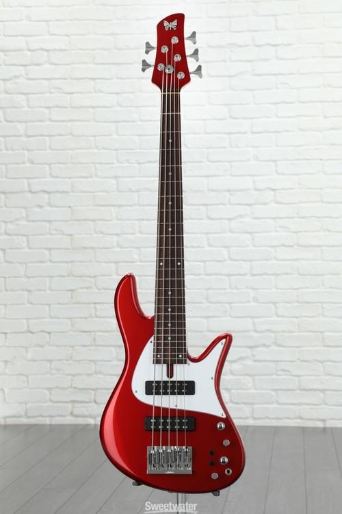 Fodera Emperor Standard Classic - Candy Apple Red with Painted Head Cap