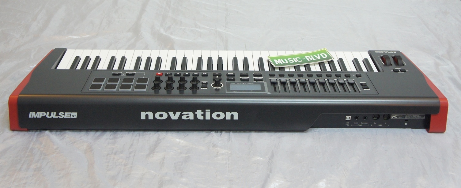 Novation Impulse 61 61 key MIDI Controller