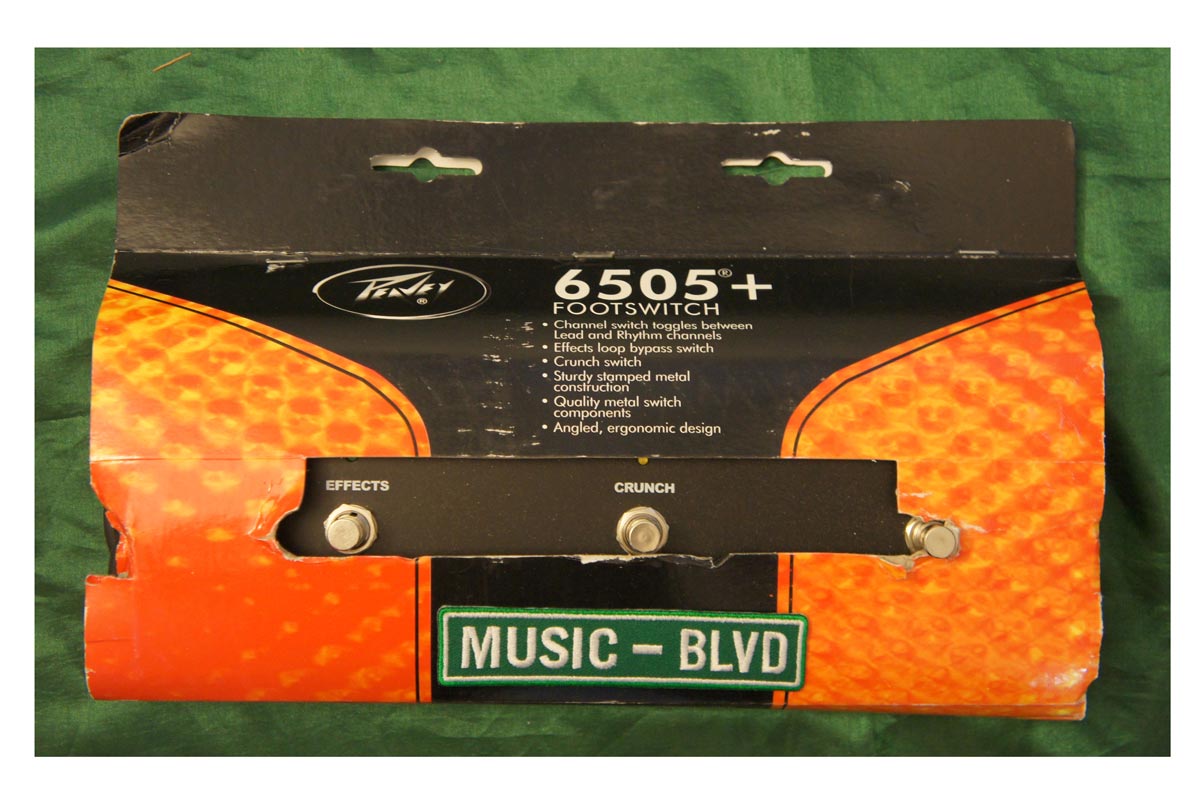 Peavey 6505+ 3-Button Footswitch