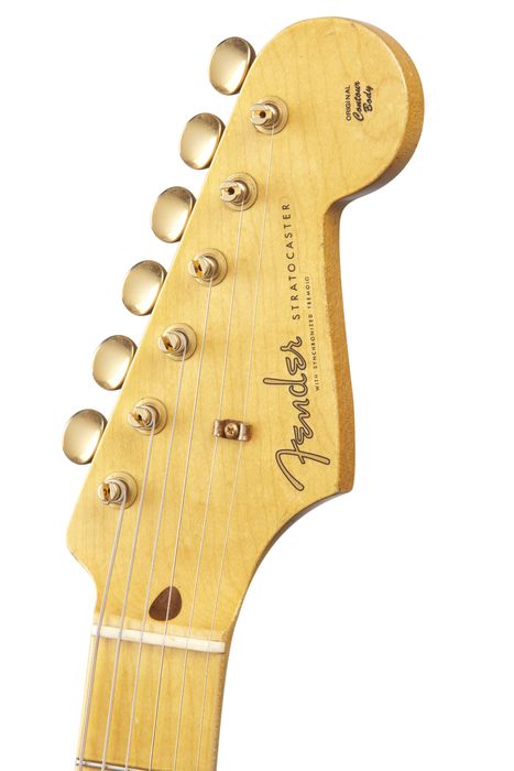 Fender Custom Shop 1957 Stratocaster Relic Gold Hardware Electric Guitar Master Built by Dale Wilson Gold