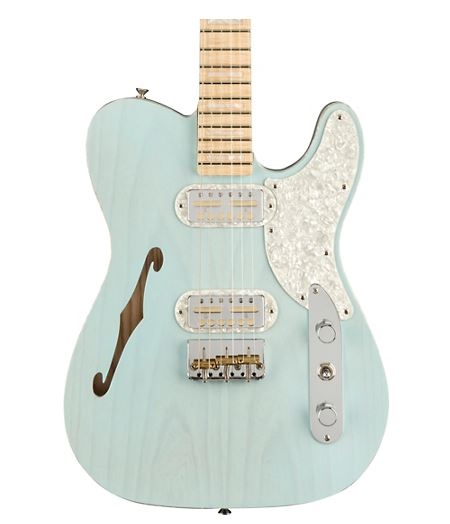 Fender Parallel Universe ll Telecaster Magico Electric Guitar Transparent Daphne Blue