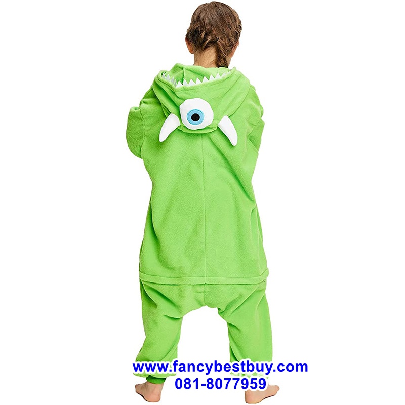 Monsters Inc บริษัทรับจ้างหลอน มีขนาด S 105-115, M 115-125, L 125-135, XL 135-145