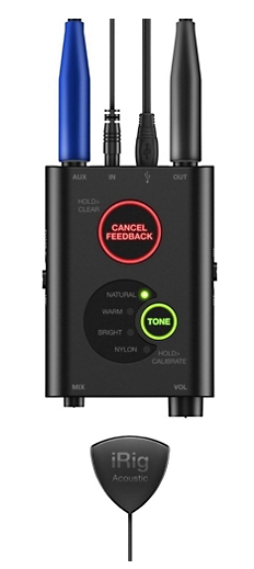 IK Multimedia iRig Acoustic Stage - Black