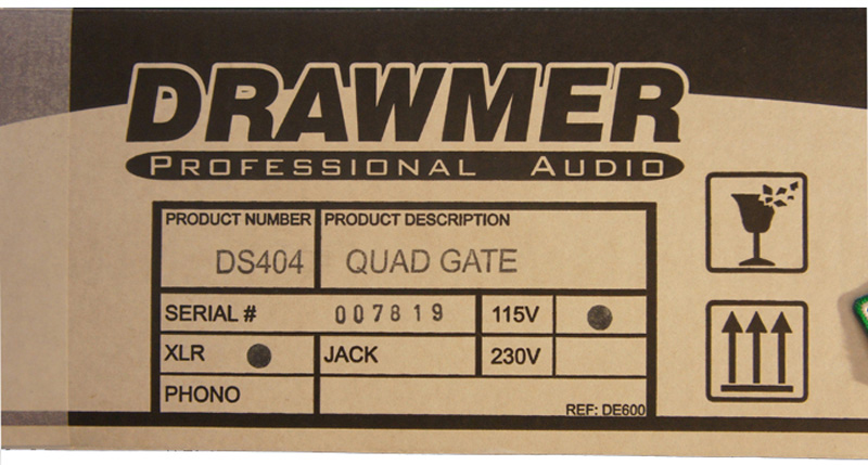 Drawmer DS404 Quad Noise Gate