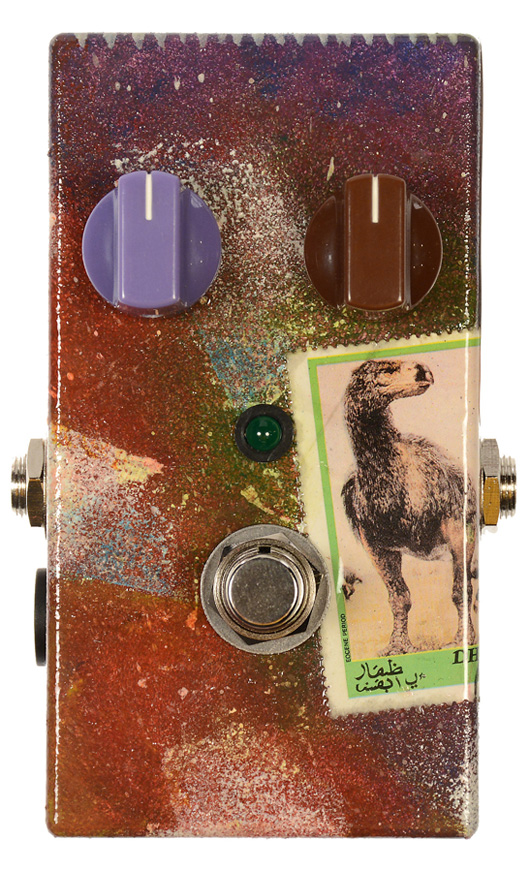 JAM PEDALS DYNA-SSOR COMPRESSOR/SUSTAINER CUSTOM SHOP SPLATTER STAMP