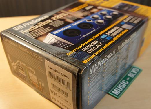 PreSonus Audiobox 22VSL USB 2.0 Recording System