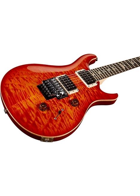 PRS Floyd Custom 24 Quilt 10 Top Electric Guitar with Indian Rosewood Fretboard
