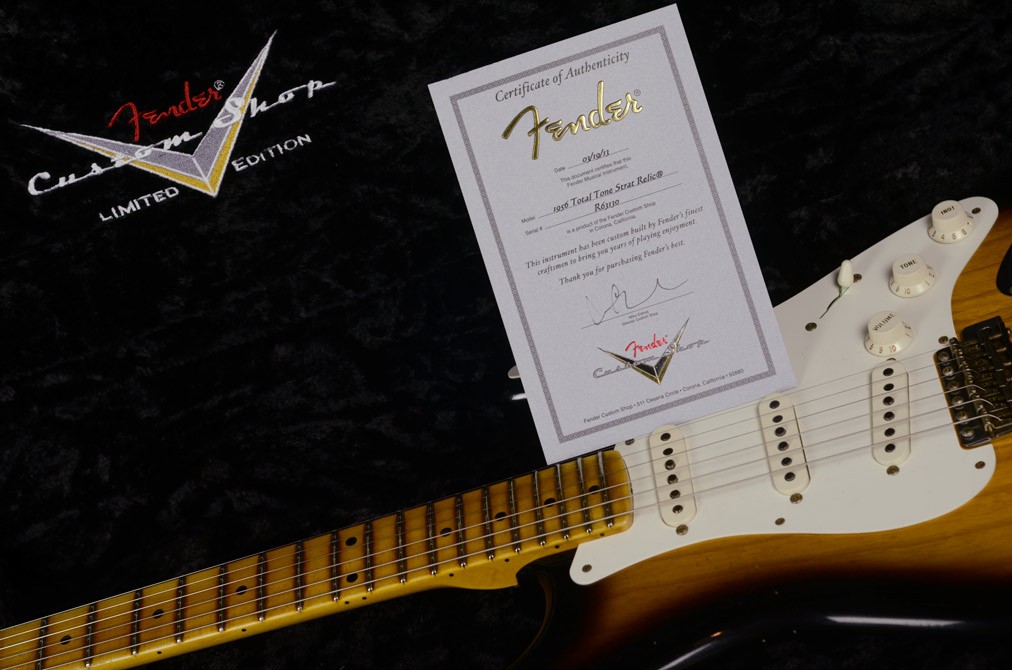 Fender Total Tone 56 Strat - 2-Tone Sunburst - Relic - R63130