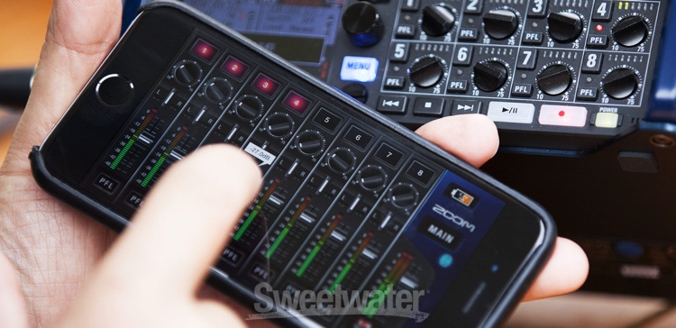 Zoom F8 Multitrack Field Recorder